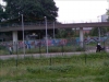 Laan op Zuid, Rotterdam, (overgrown by weeds and tagged over)